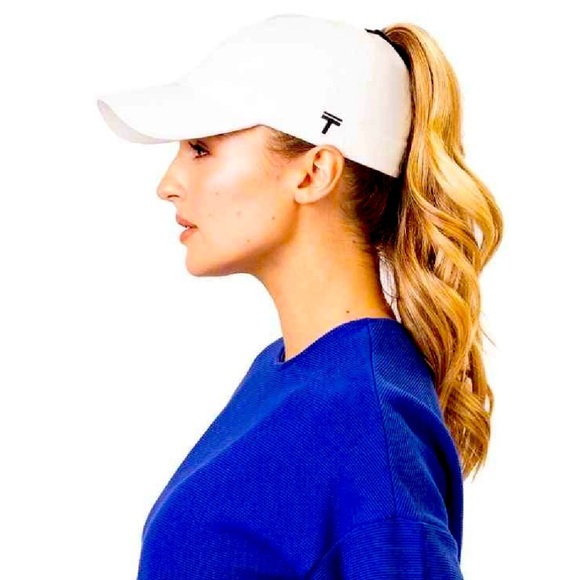 2 Top Knot ponytail hats! 2 hats! (Black and White).